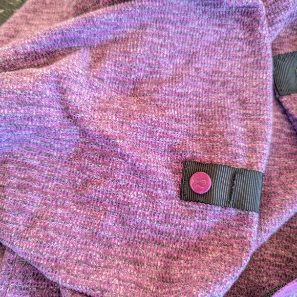 Lululemon Vinyasa Scarf/Wrap Purple/Black - Picture 1 of 6
